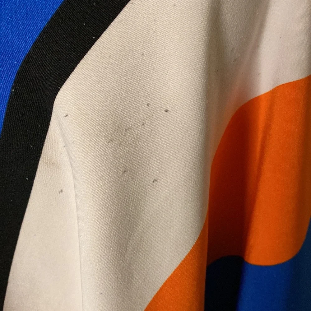 Color block, stripe, wide sleeve, kaftan, cover-up, (OS) - Picture 6 of 6